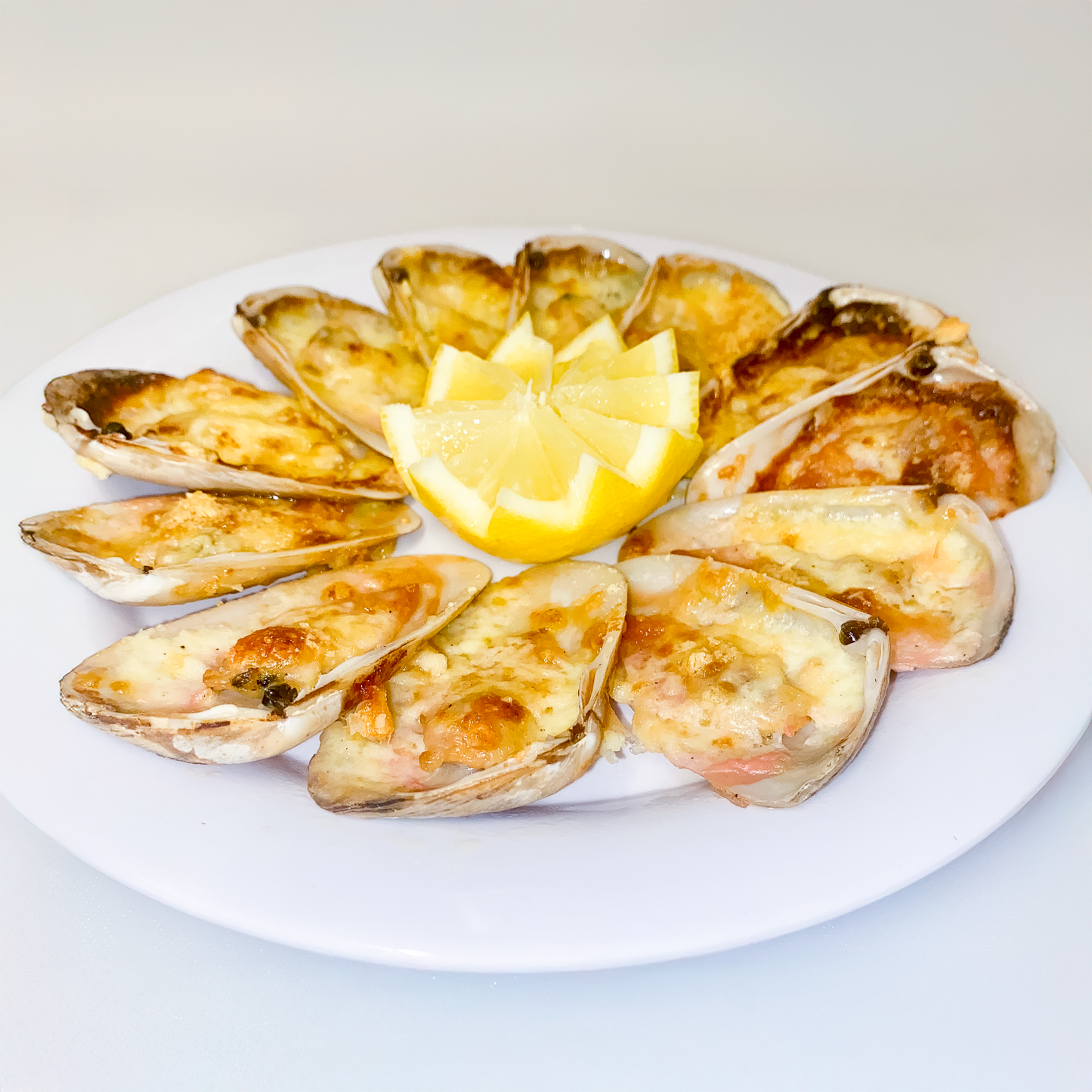 Machas a la Parmesana