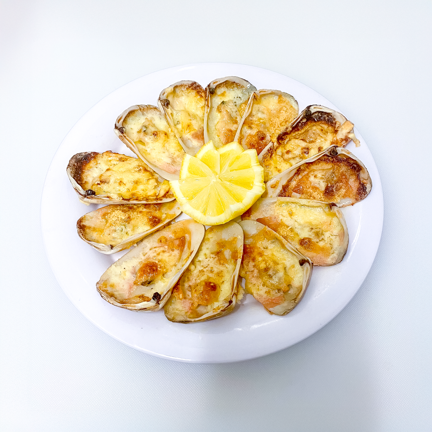 Machas a la Parmesana