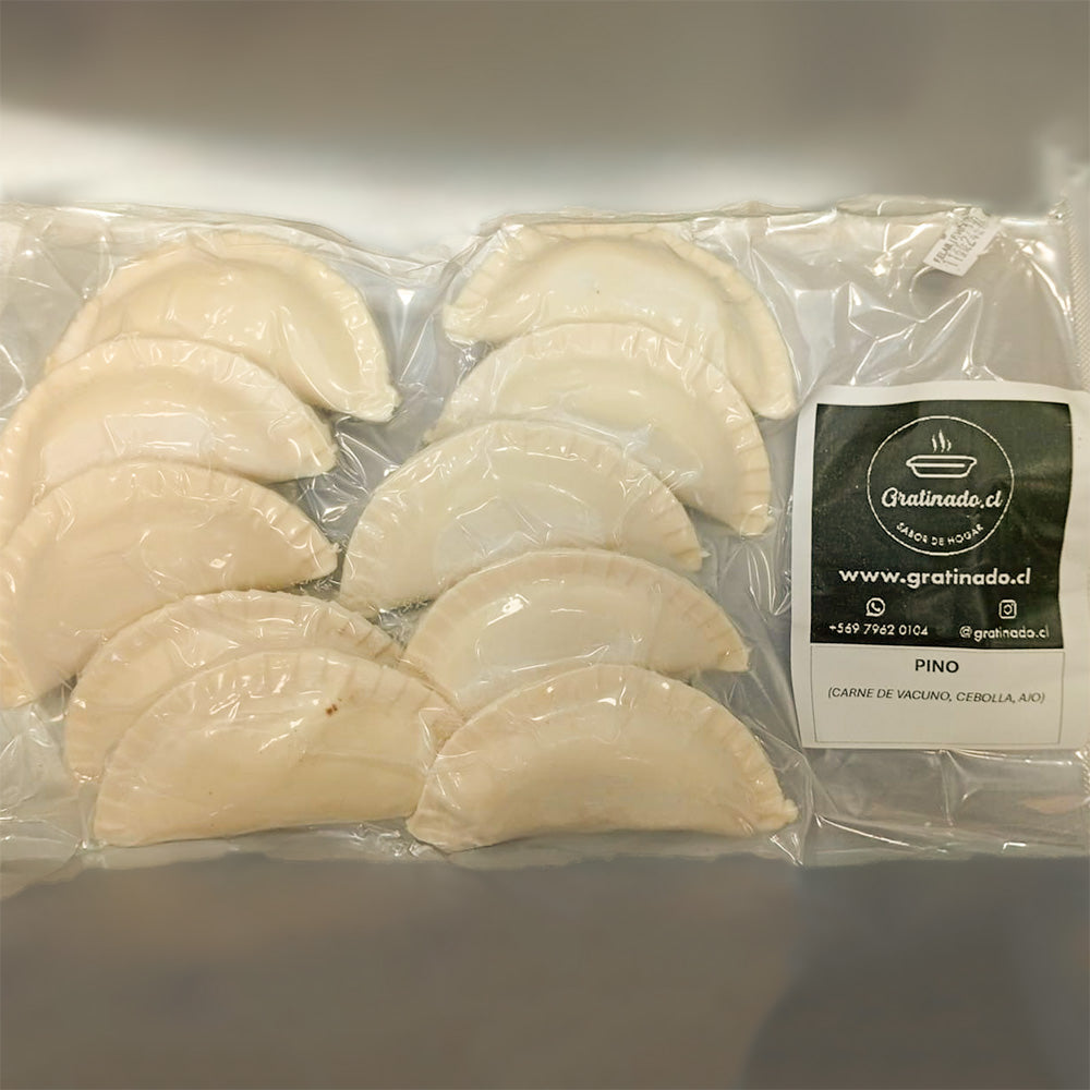 Empanaditas cóctel de pino de carne para freír (10 unidades)