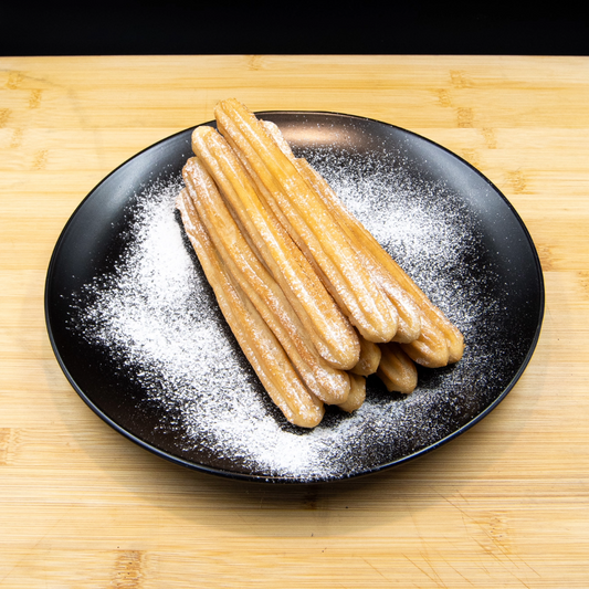 36 Churros Clásicos Pre fritos Congelados para Freír u Hornear