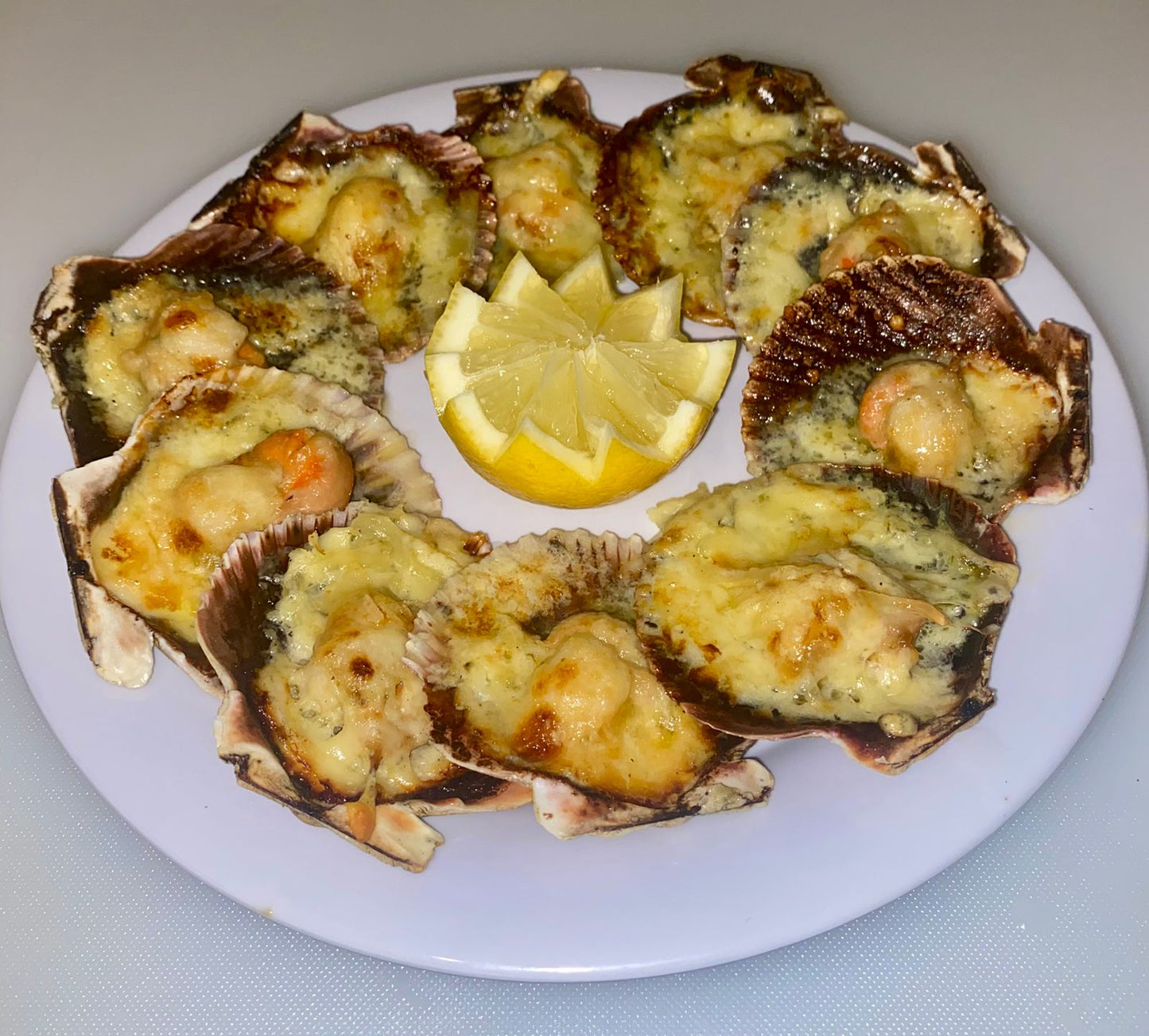 Ostiones a la Parmesana
