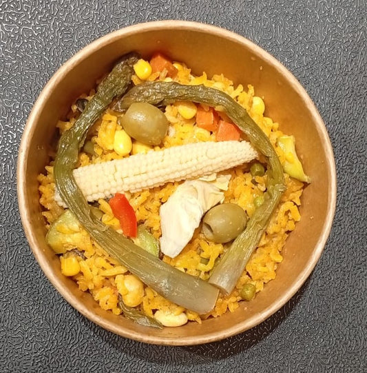 Paella Vegetariana y Vegana